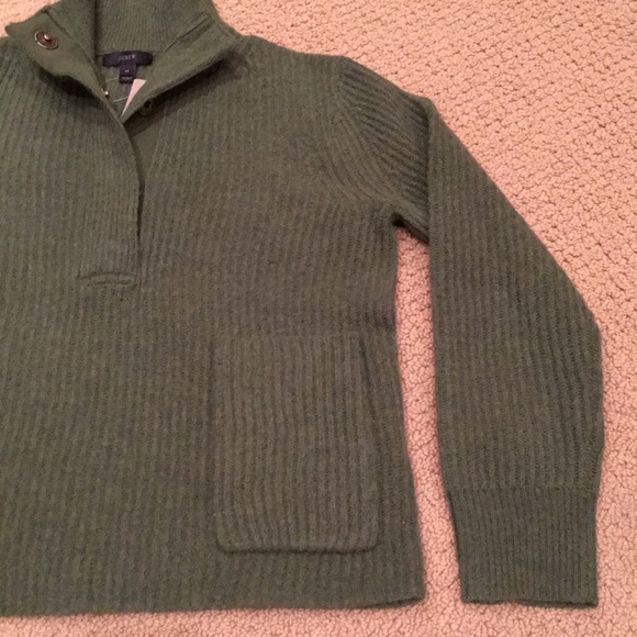 J.Crew Ribbed Popover Sweater - Picture 2 of 8